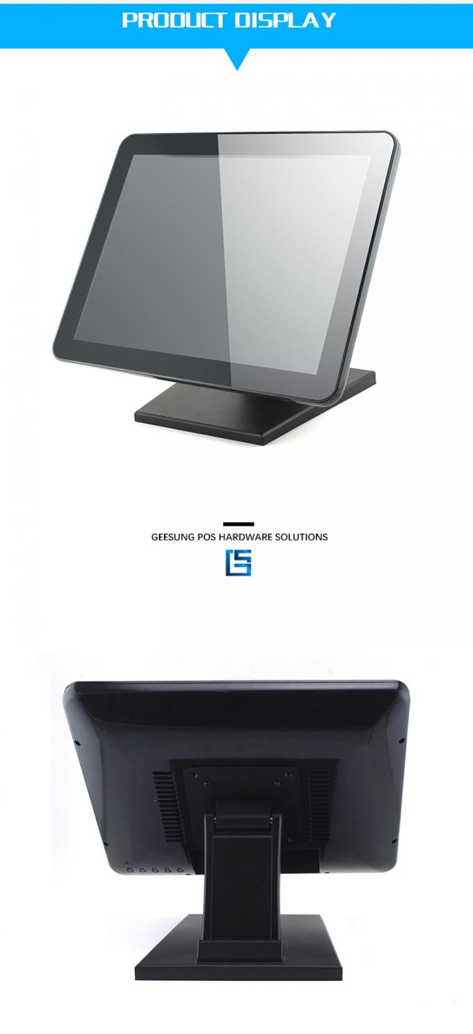 Fabriek 15 Duimpos Lcd Tft Touchscreen Volledige Vlakke het Comité van Hd Capacitieve Touch screenmonitor