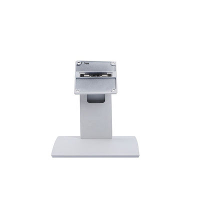 Plastic Metal Rotatable Pos Terminal Stand Two In One Saving Space