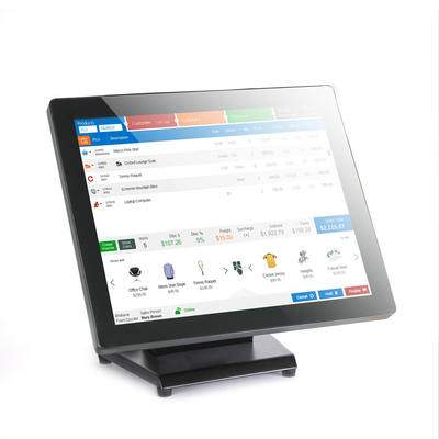 17'' Touch Screen Full Metal All In One Windows POS System Cash Register Cashier